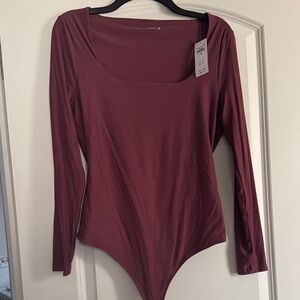 Abercrombie & Fitch Square Neck Bodysuit